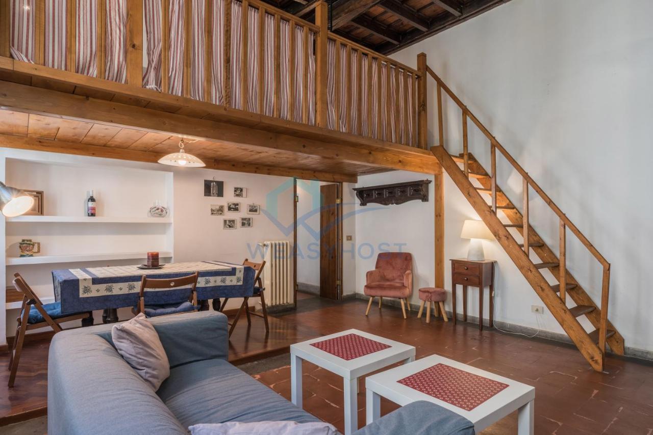 Warm Nest In The Old Building Of Piazza Navona Appartement Rome Buitenkant foto